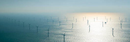 Off shore wind turbines