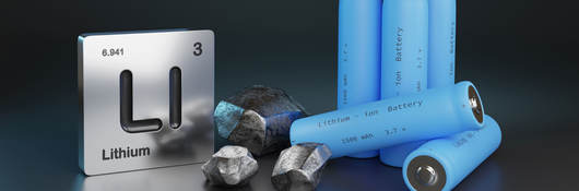 Lithium - ion batteries , metallic lithium and element symbol