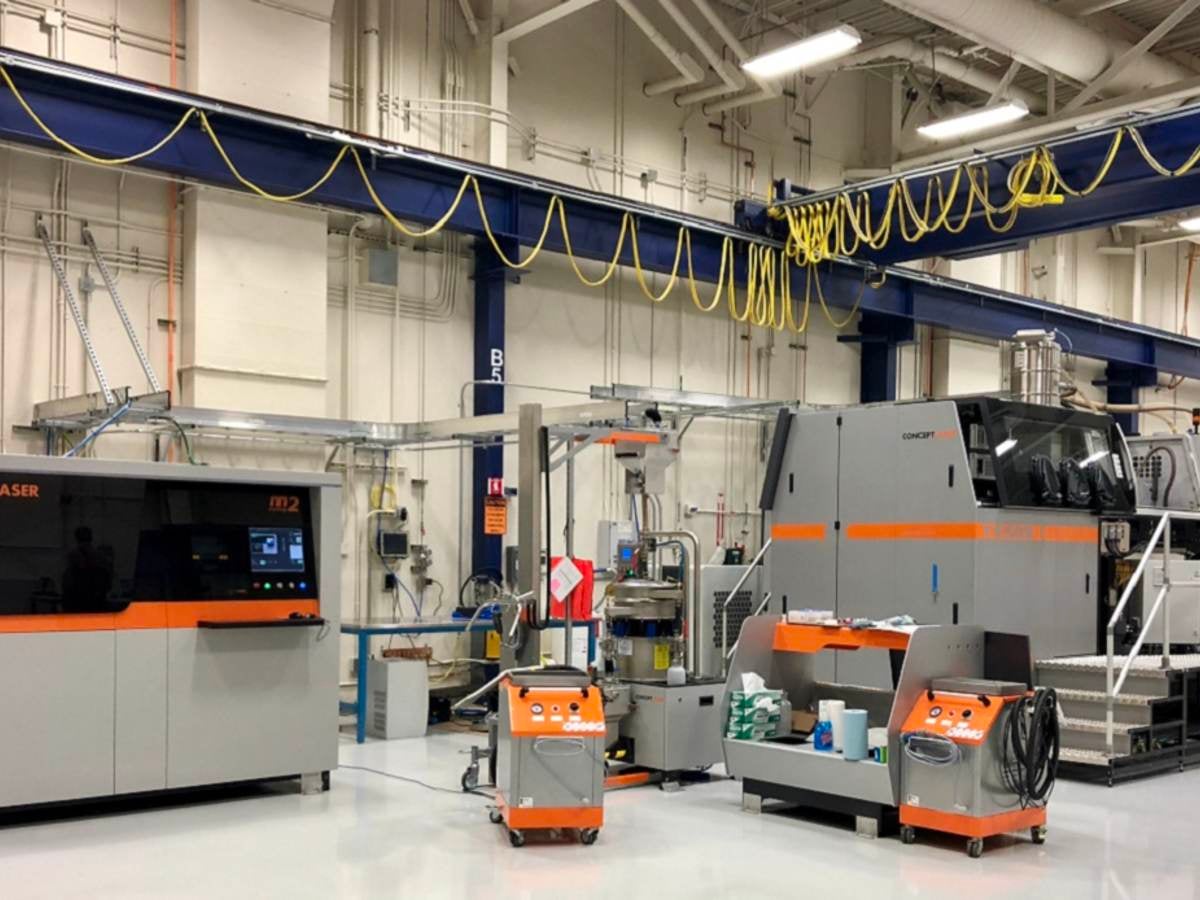 Lockheed Martin Space Additive & Design Manufacturing Center (ADMC) facility in Sunnyvale, CA
