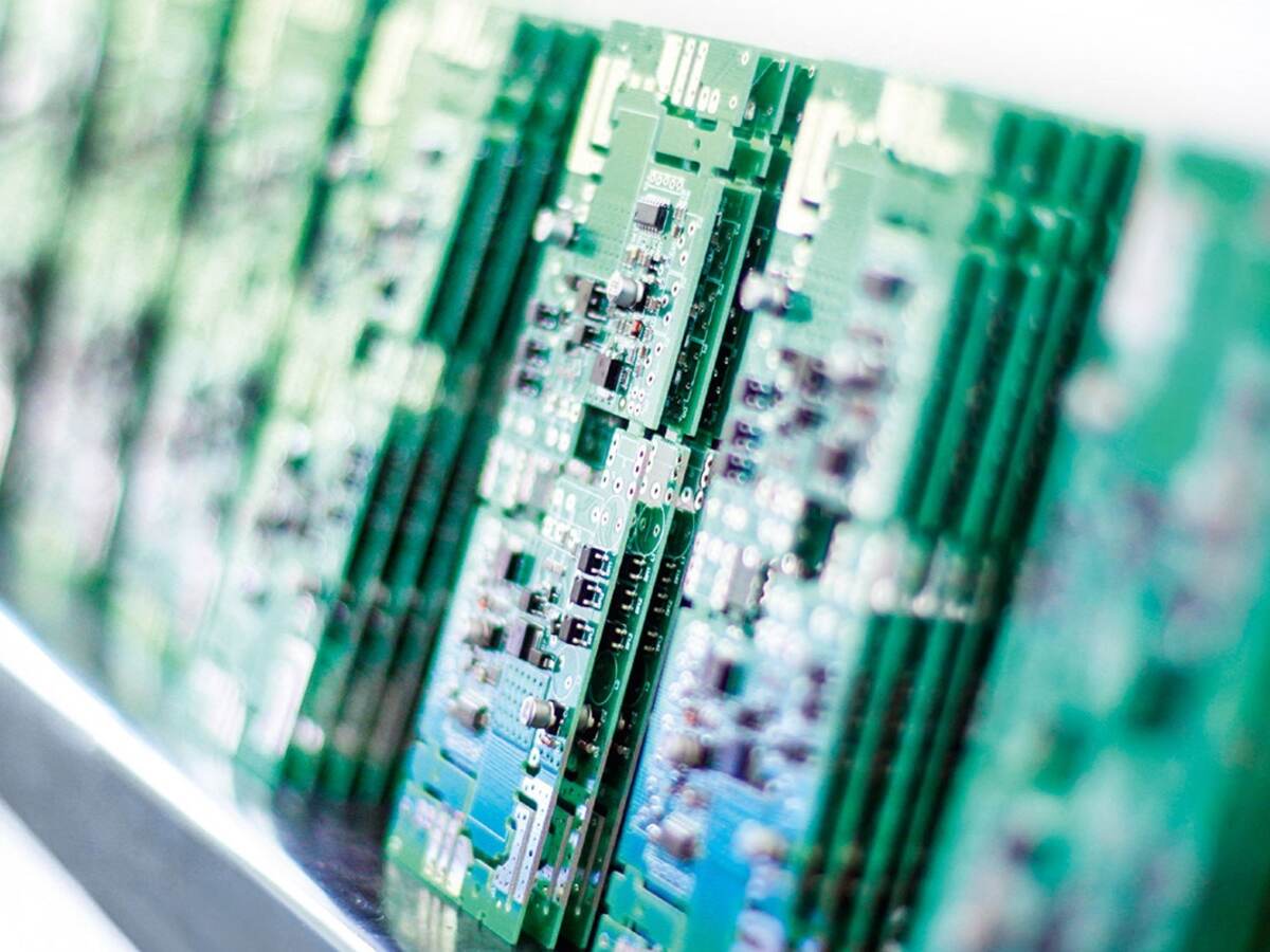 Close-up of a circuit board