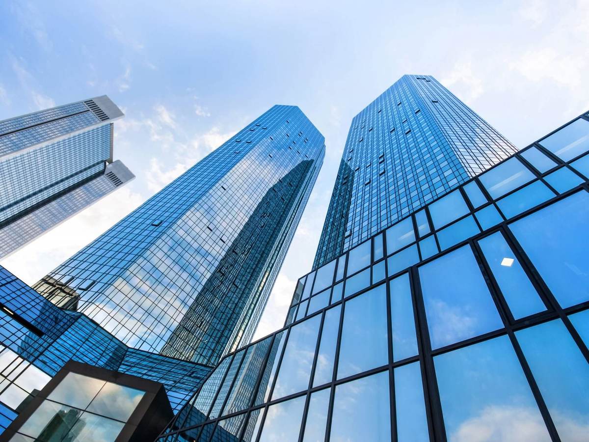 Skyscrapers in Frankfurt, Germany
