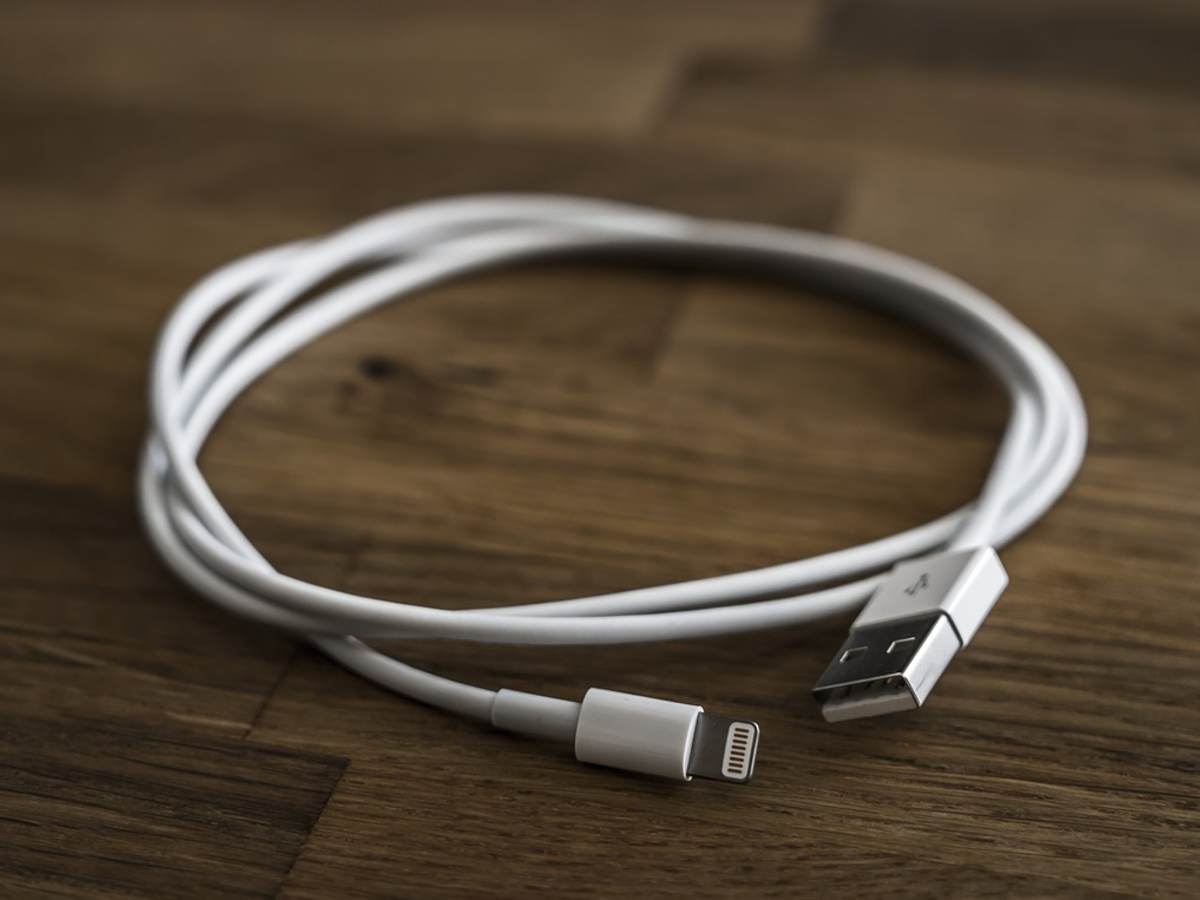 image of lightning cable