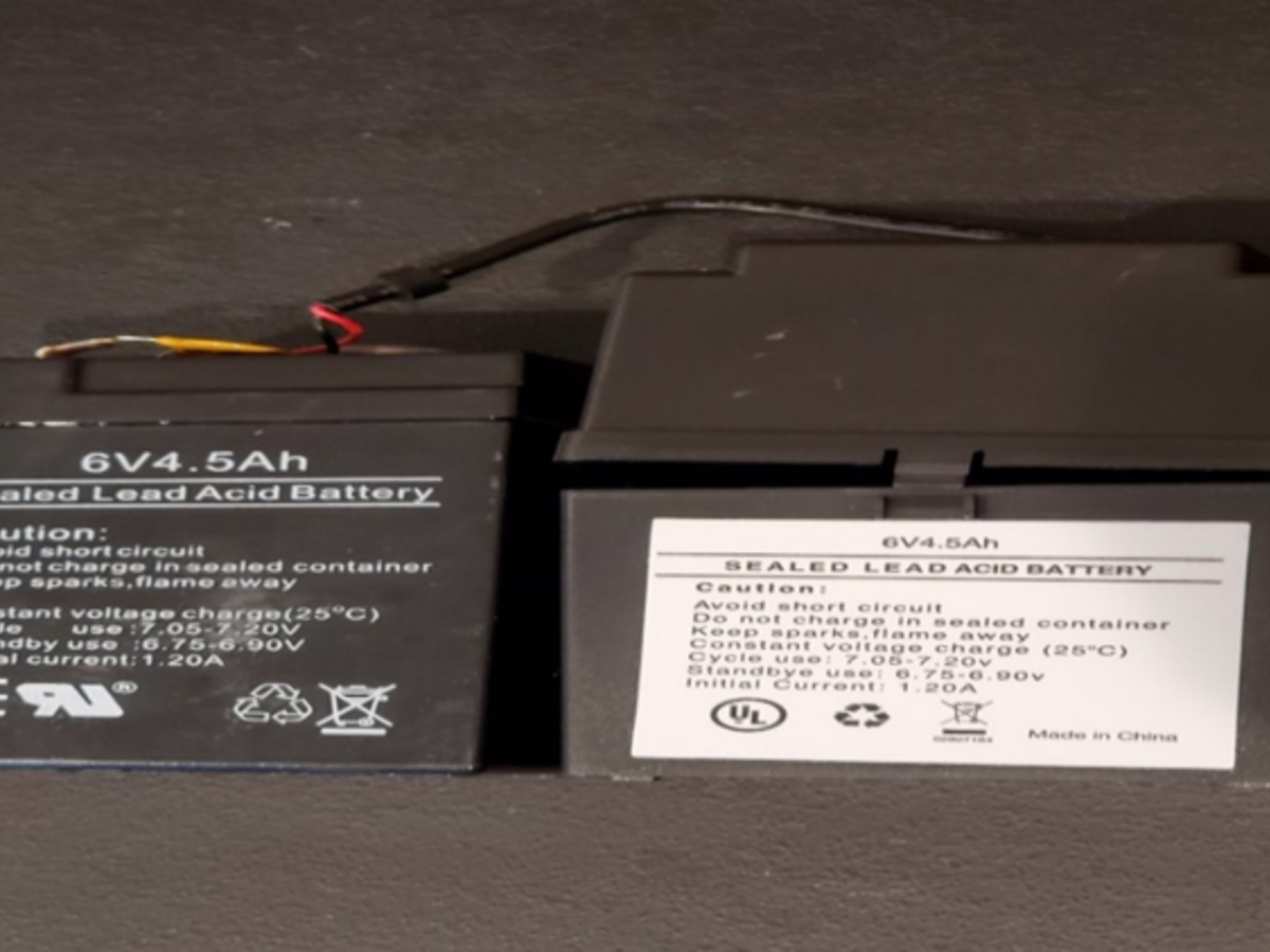 Ul Warns Of Counterfeit Ul Marks On Yeiser Research Development 6v4 5ah Sealed Lead Acid Battery Release 20pn 09 Ul