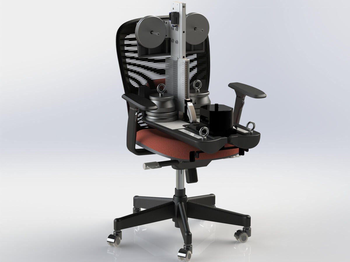 iso 24496 chair measurement device and training ul