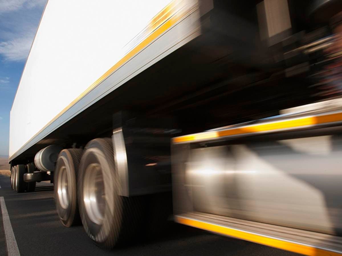 Supply chain lorry