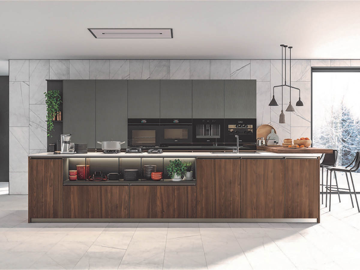 Photo of a modern kitchen