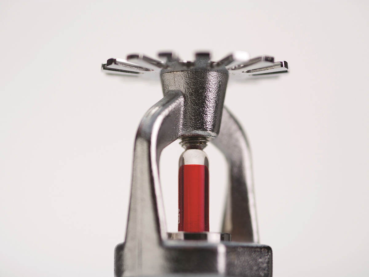 Photo of a sprinkler head