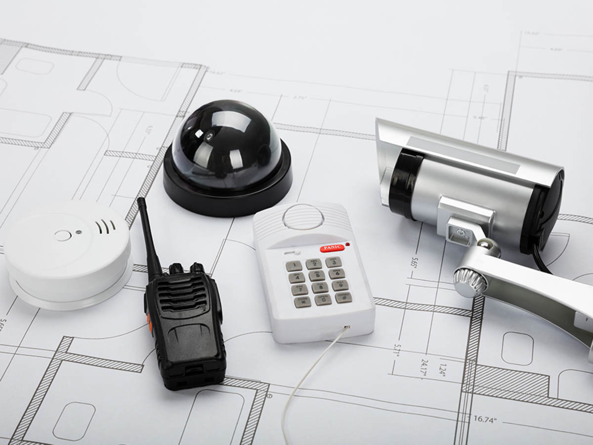 Photo of various security devices