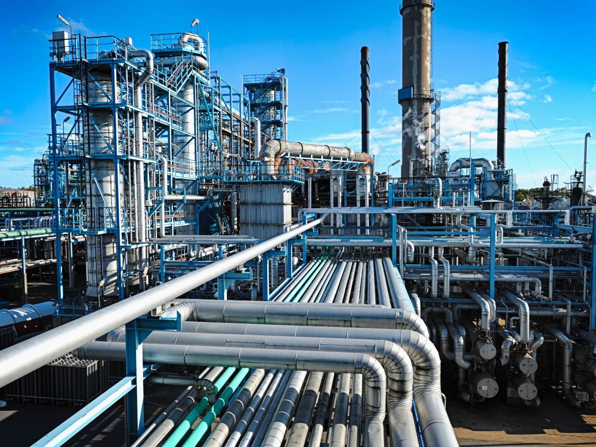 Oil and gas fuel refinery