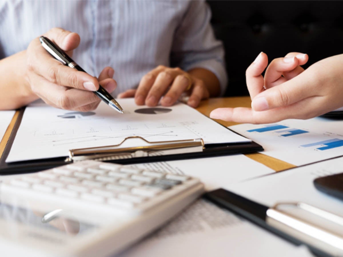 People working together at a desk