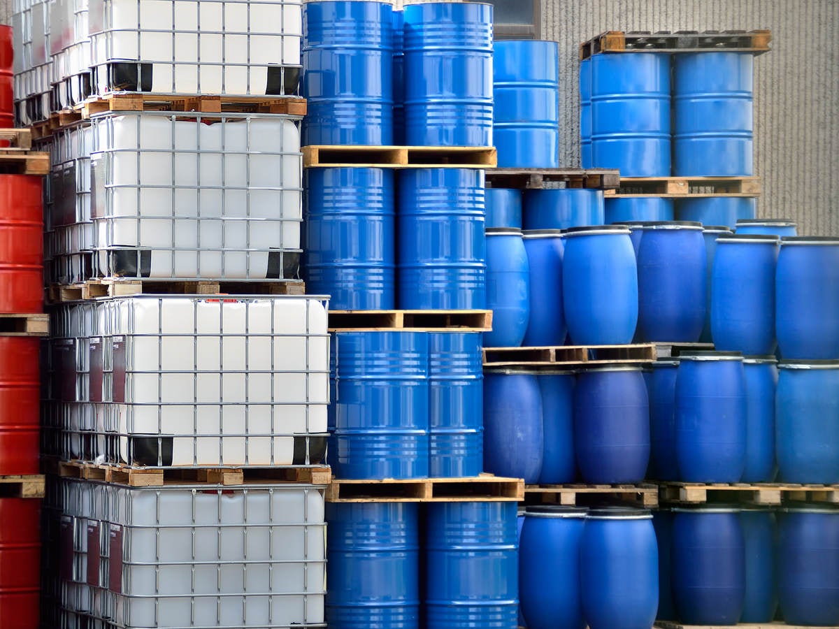 GHS barrel stacking