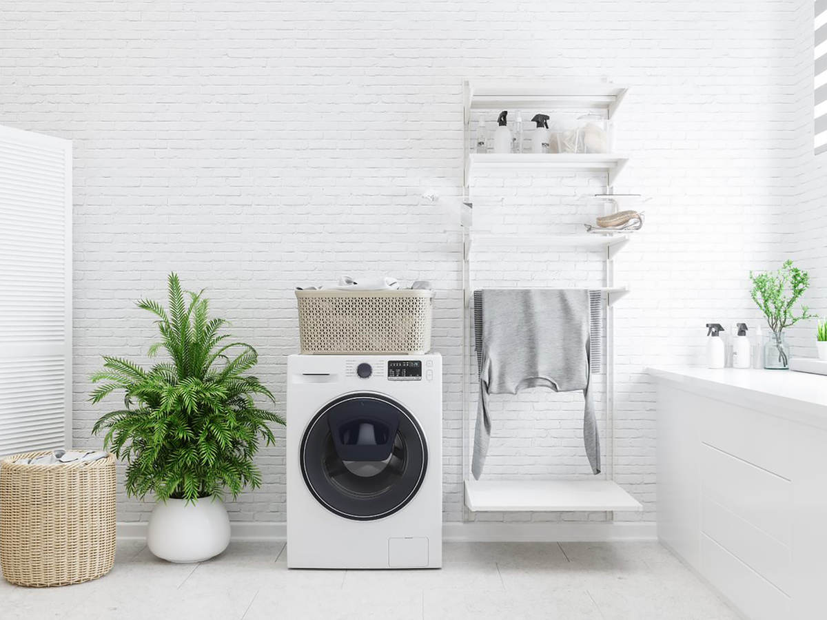 Modern laundry room