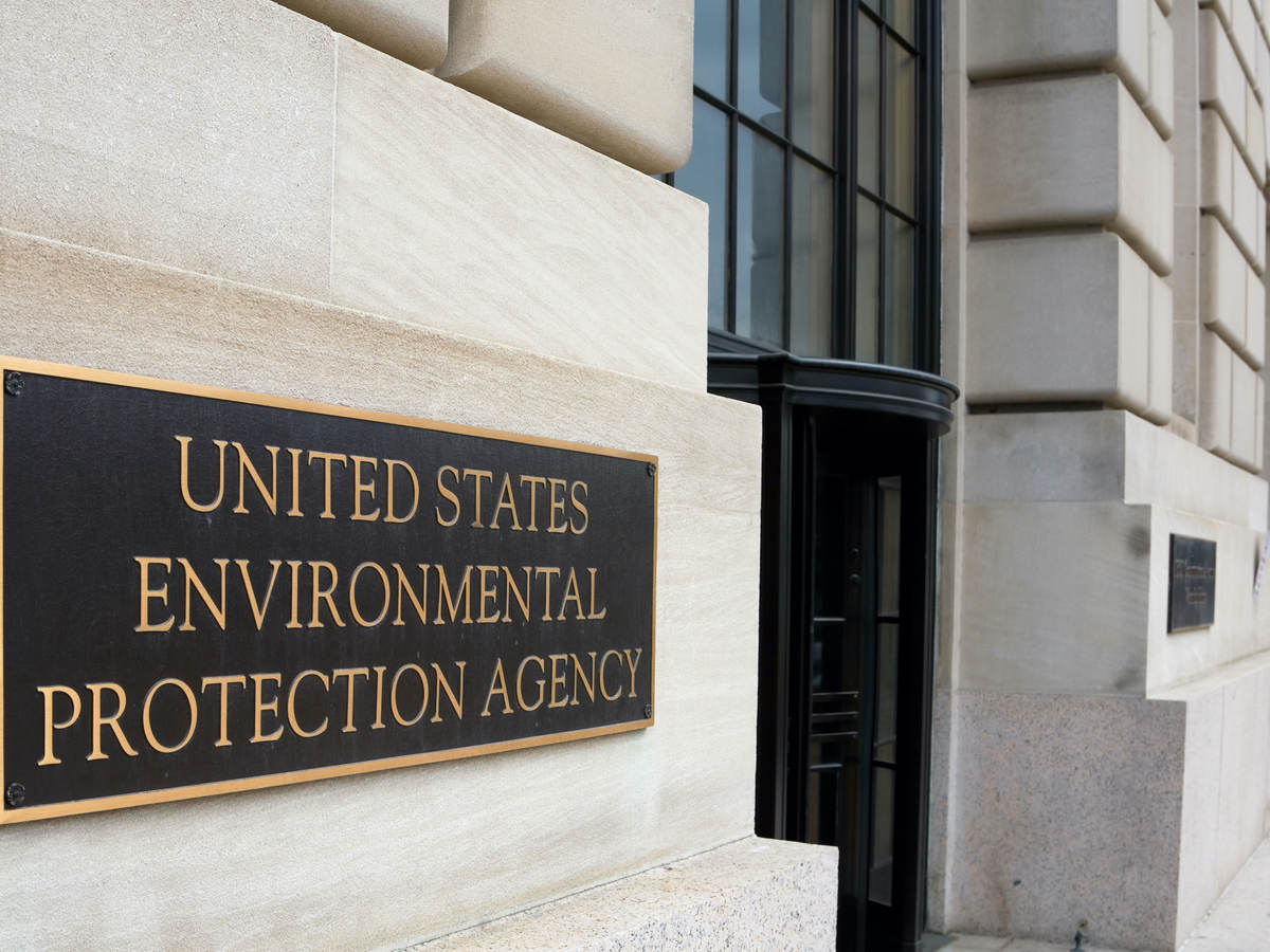 US EPA sign on a building
