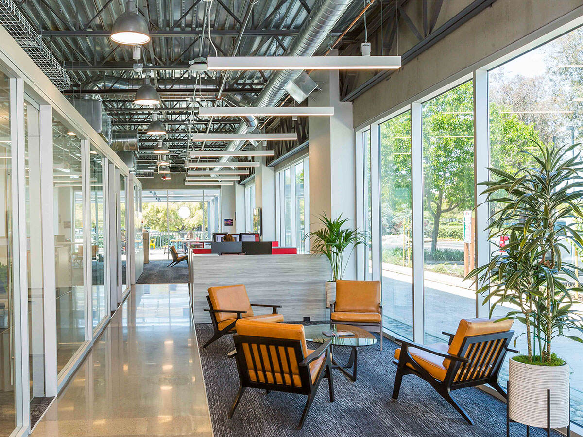 Natural light in a beautiful office building - Photo by Michael O’Callahan