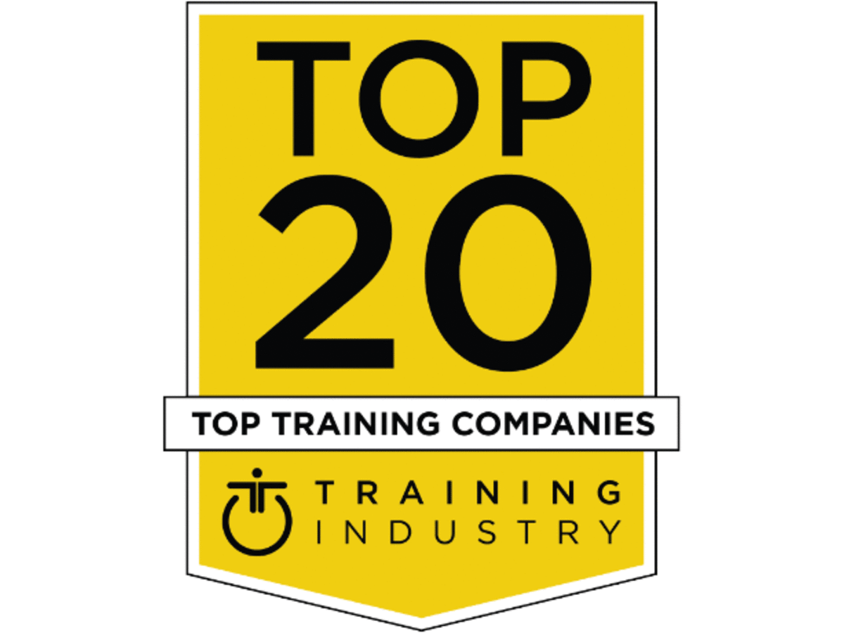 Training Industry Top 20 Training Companies