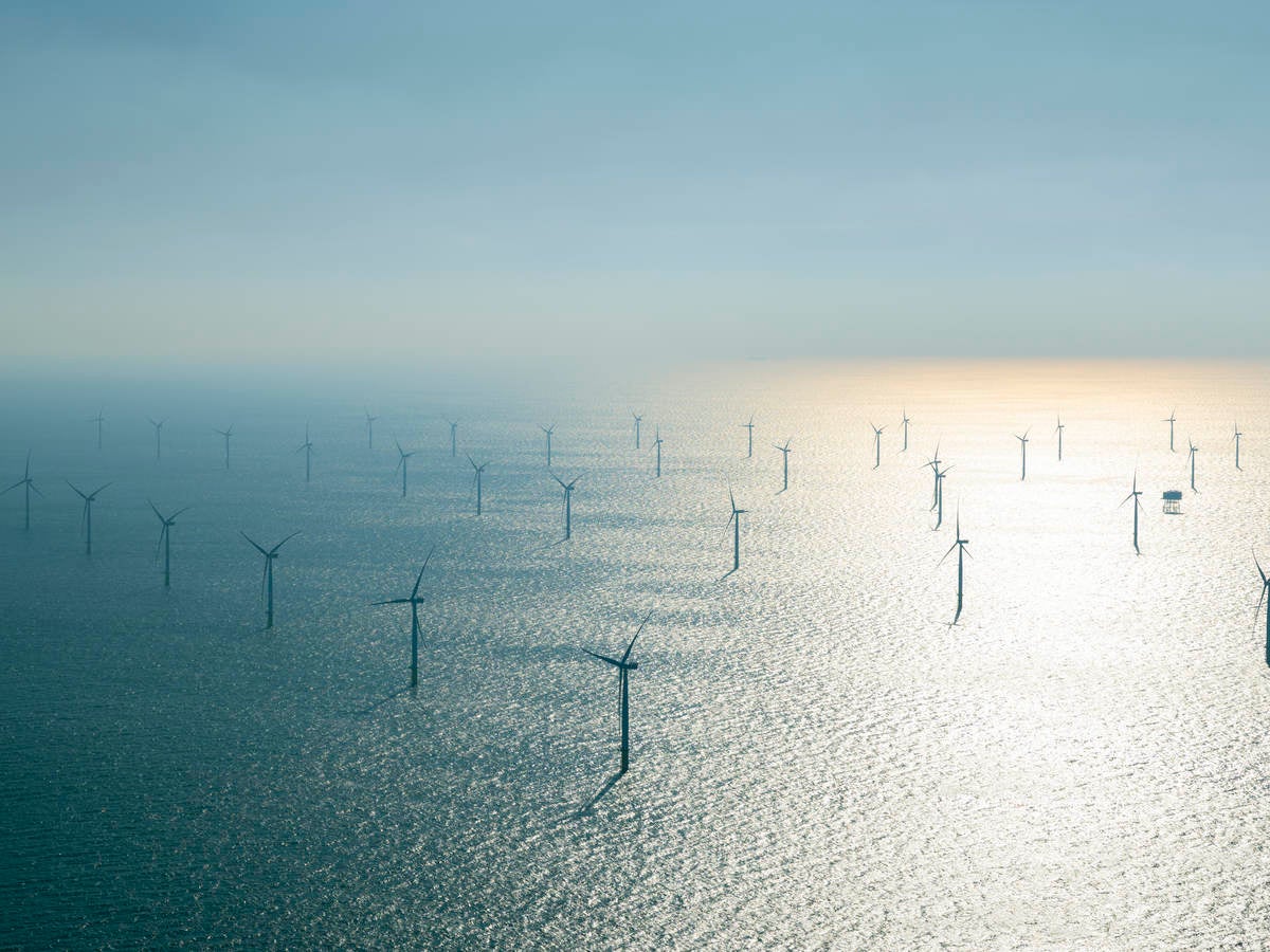Off shore wind turbines