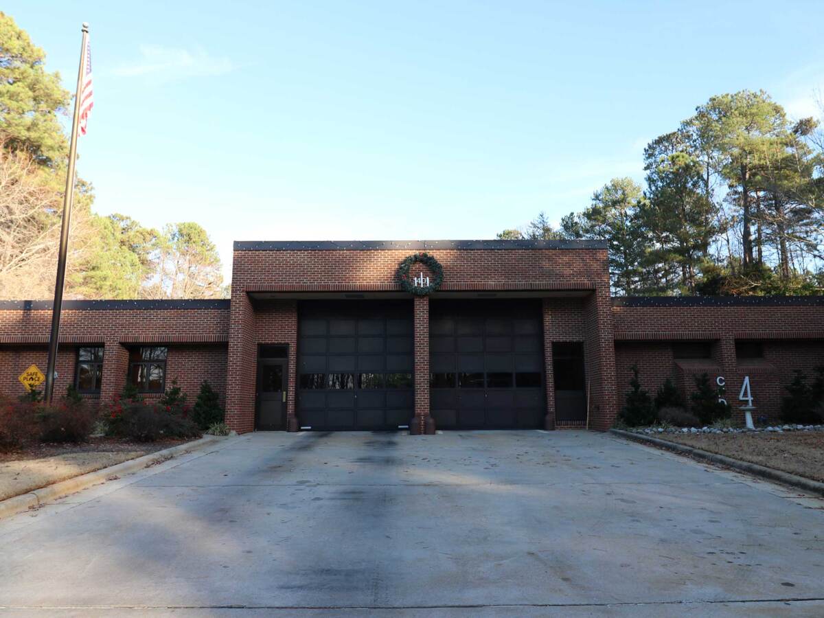 Cary North Carolina fire station building