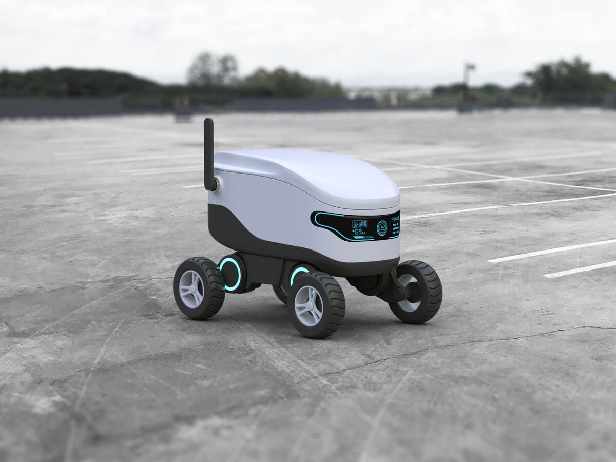 Self-driving robot 