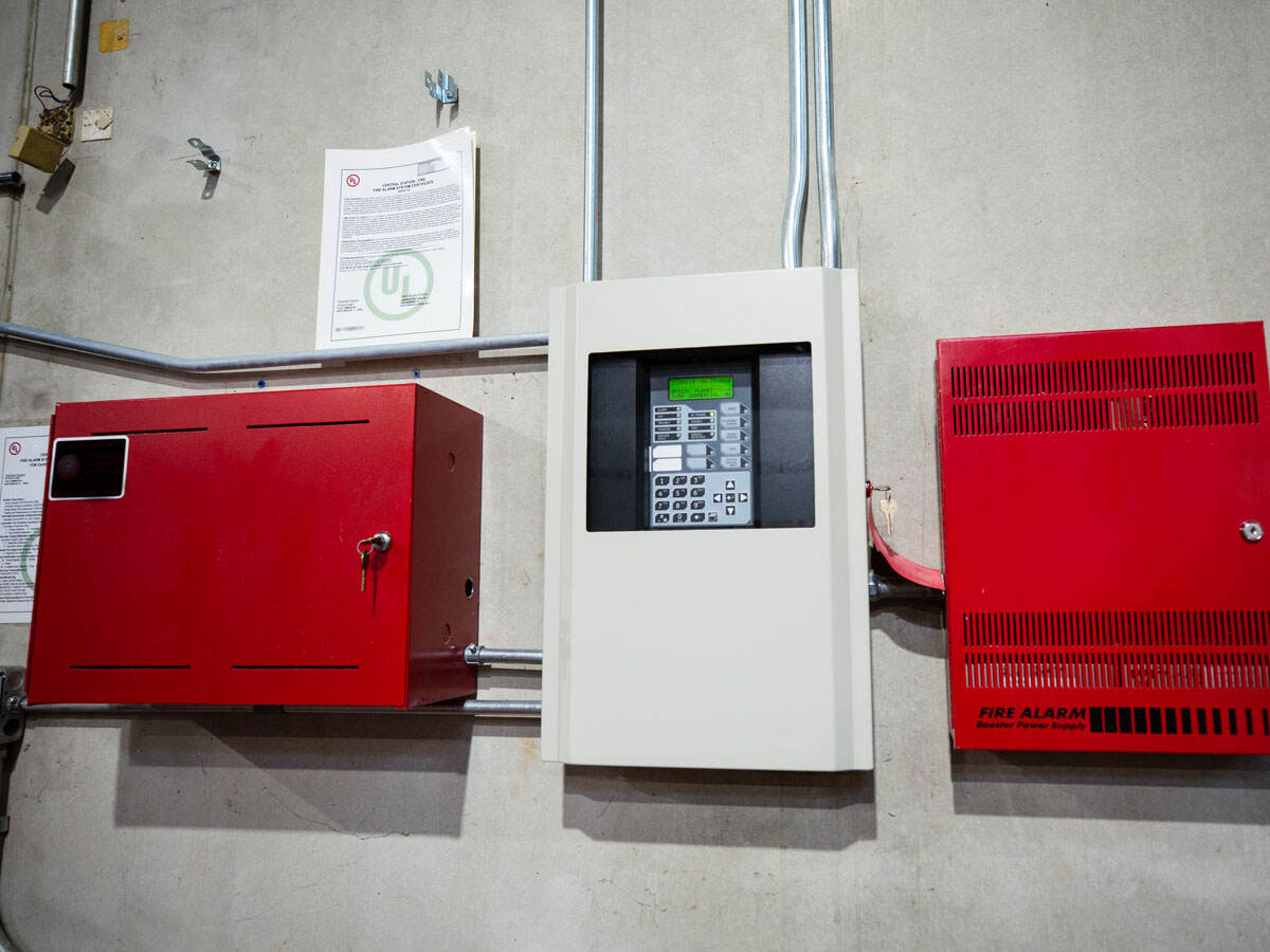 Fire suppression system and certificates