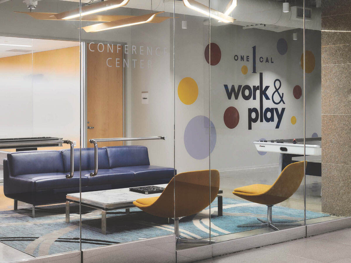 Modern meeting space