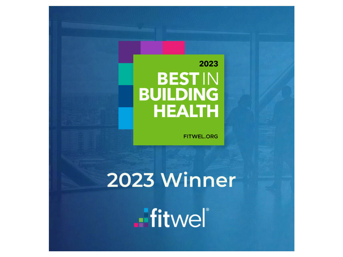 2023 Fitwell Best in Building Health badge