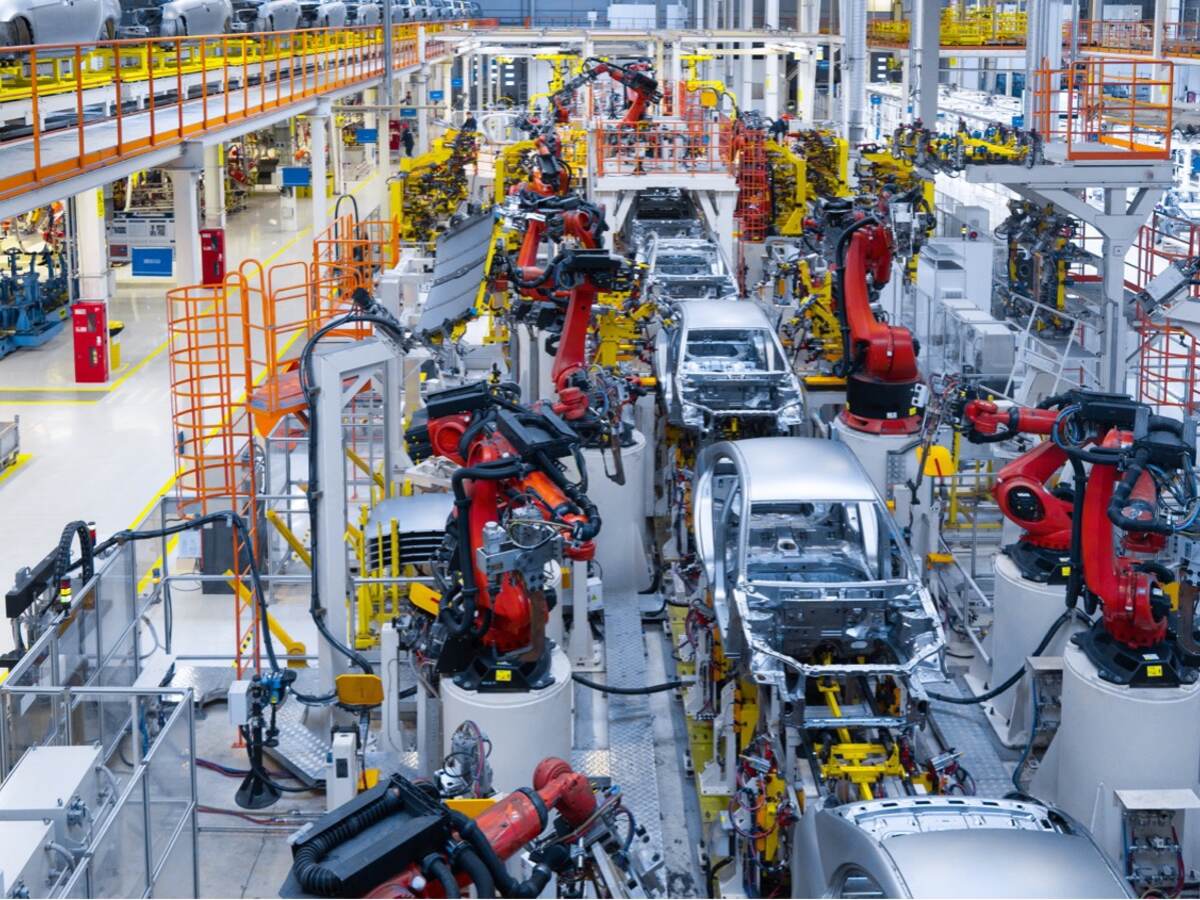 automated factory floor