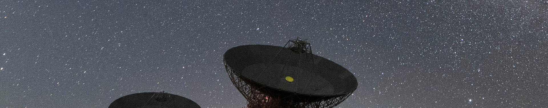 Satellites in evening 