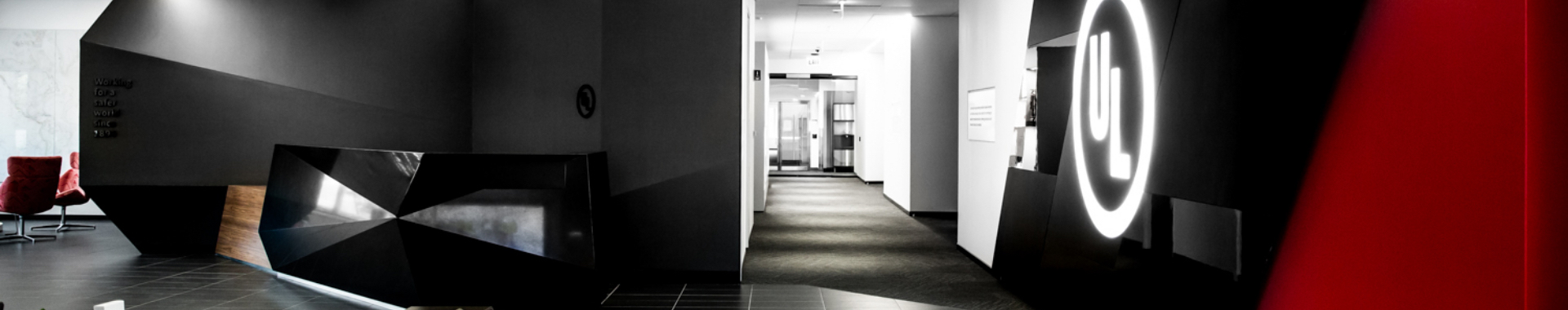 Lobby at UL's headquarters