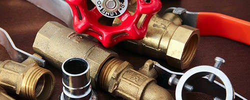Fire equipment close-up
