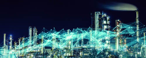 A factory fully connected