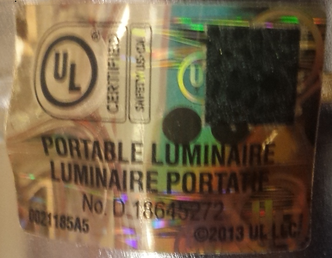 counterfeit UL mark