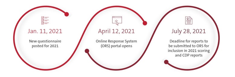 Graphical representation of the CDP process