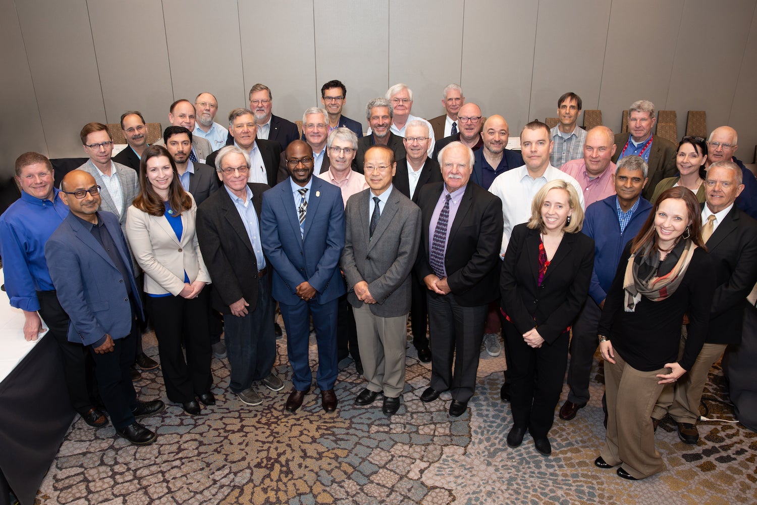 Group photo from the 2019 Annual Fire Council Meeting