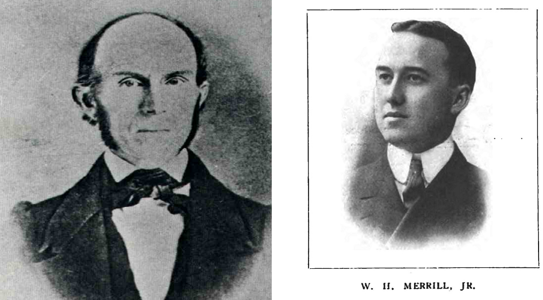 photo of James Gifford and William Henry Merrill