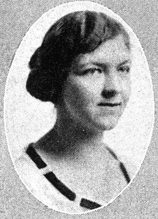 Helen Sellmer – the University of Illinois, Class of 1920. Courtesy of the University of Illinois Archives.