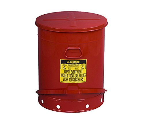 A red oil barrel