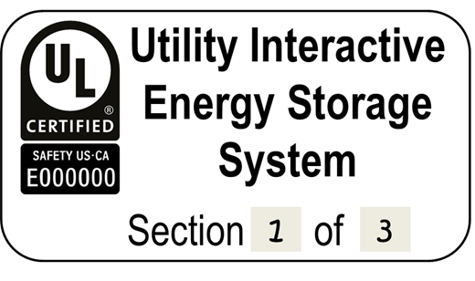 Energy Storage System Example