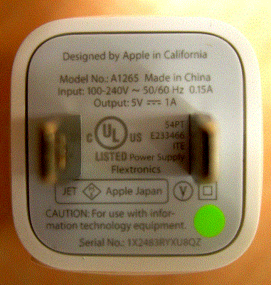 Photographs of the product with authorized UL Mark: