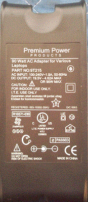 Photograph of the product with counterfeit UL Mark 3