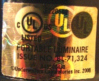 UL warns of potentially hazardous baseball lamp (Release 12PN-13)