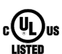 Unauthorized UL label.