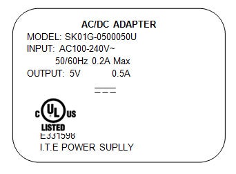 product label 