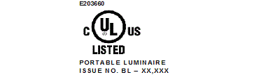 UL Mark on the product