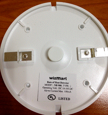 Photograph of the product with counterfeit UL Mark