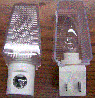 Photographs of the Nightlight and Package with counterfeit UL Mark 2