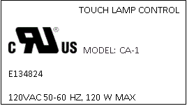 Authorized UL Mark