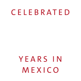 Celebrated 25 years in Mexico