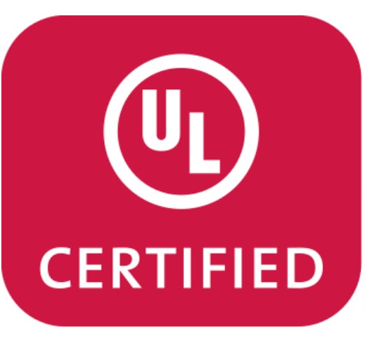 red promotional badge