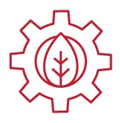 gear leaf icon