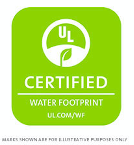 water footprint certification